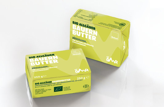 ÖMA Allgäuer Bauernbutter Süßrahm, Bioland - SB